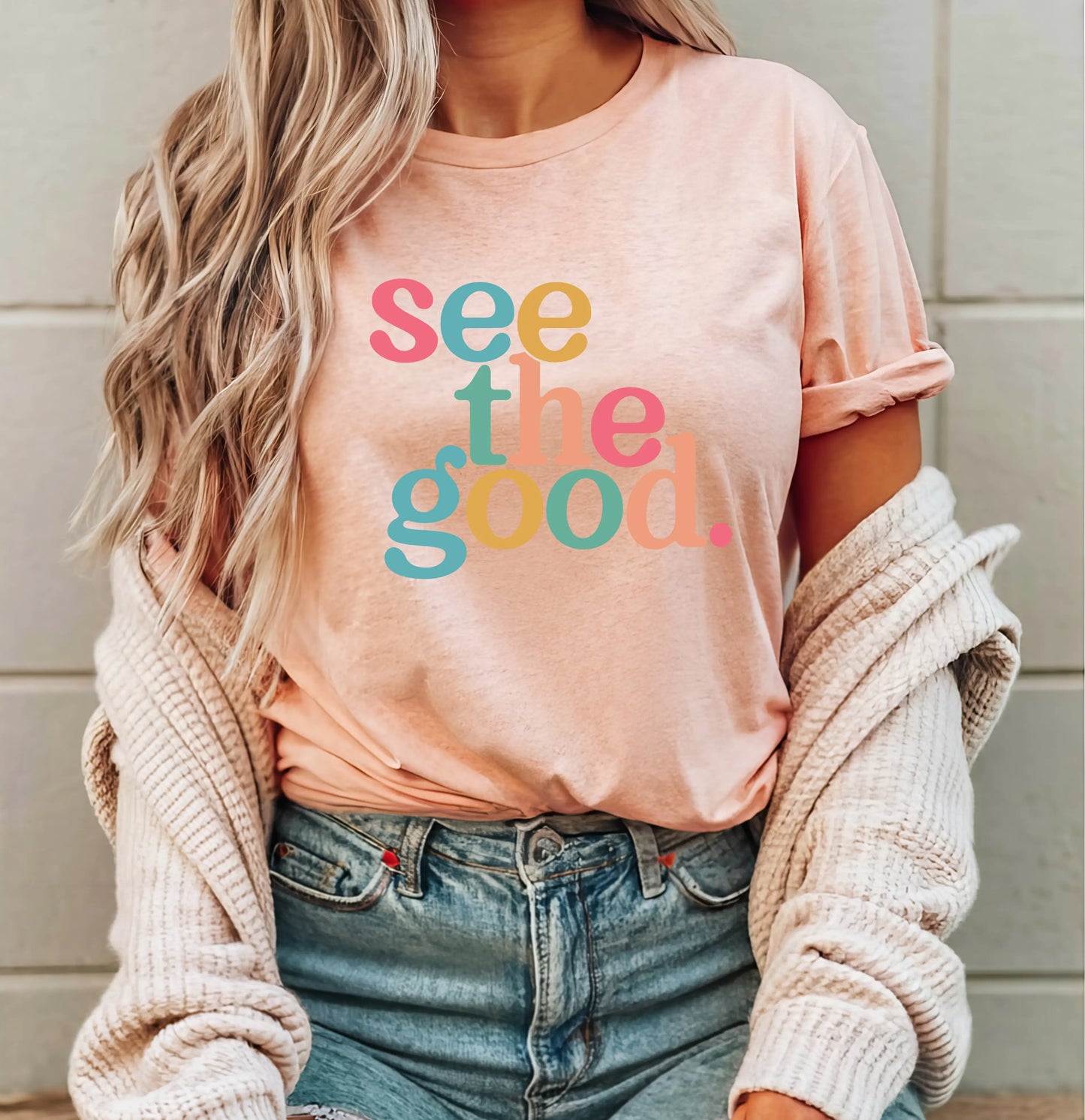 Experience the positive and inspirational effects of our “See The Good” Shirt, designed by industry experts for a professional, informative style. Based on facts and expertise, this shirt will improve your perspective and uplift your spirits.