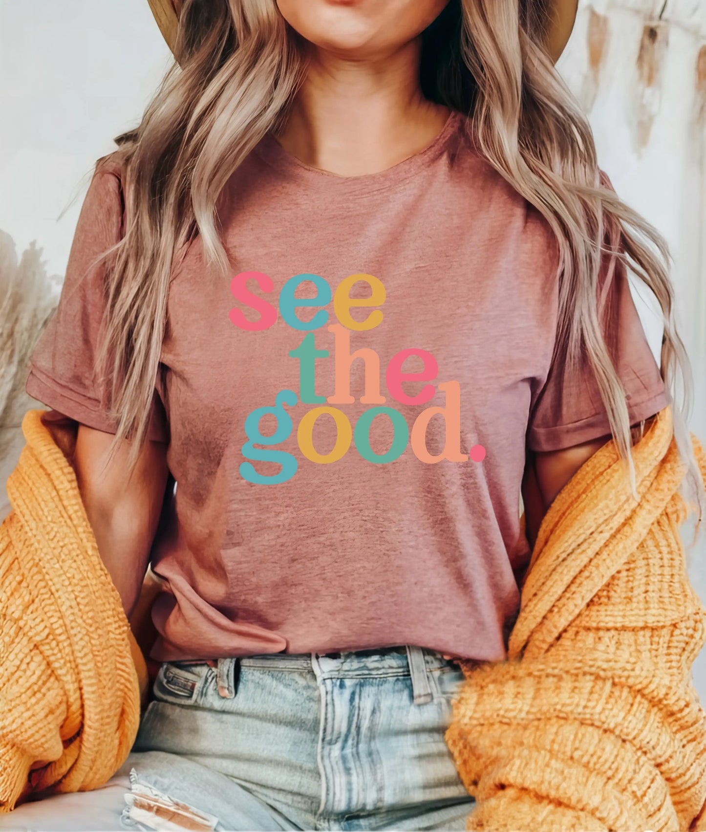 Experience the positive and inspirational effects of our “See The Good” Shirt, designed by industry experts for a professional, informative style. Based on facts and expertise, this shirt will improve your perspective and uplift your spirits.